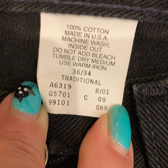 HARLEY-DAVIDSON BLACK PANTS SIZE 36/34 LENGTH 33 - Picture 7 of 10